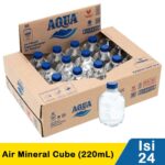 aqua air mineral cube 24x220ml